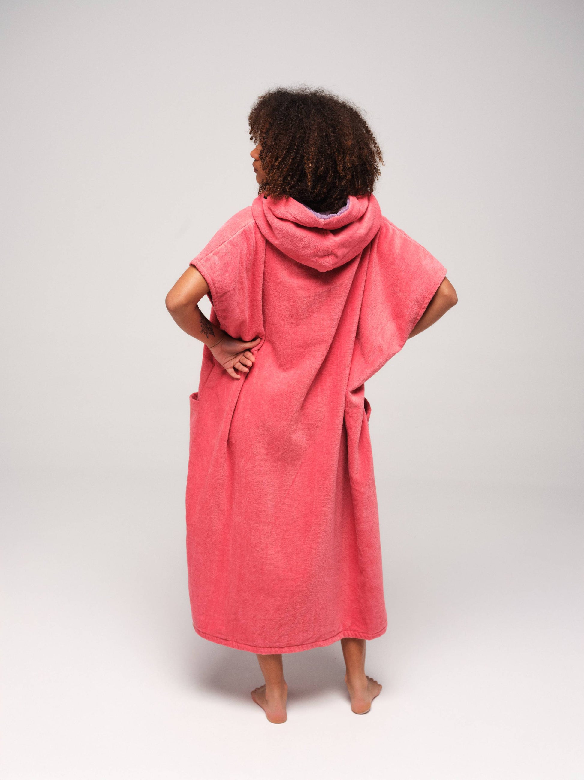 Classic Poncho Flash - Tea Rose One Size