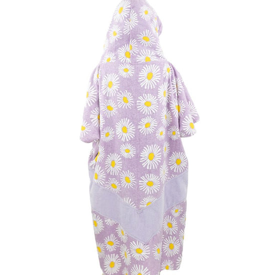 V Poncho Junior - Flower Power 9-15 ans