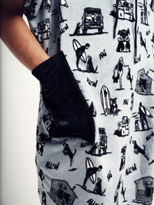 Poncho Kind 6-9 Jahre - Kai