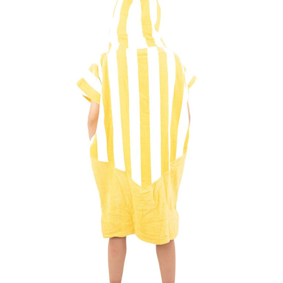 Poncho jacquard infantil - Good Vibes Sunny 6-9 años