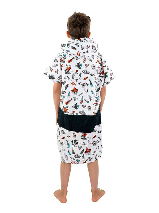 Kids Poncho - Mexicano 6-9 ans
