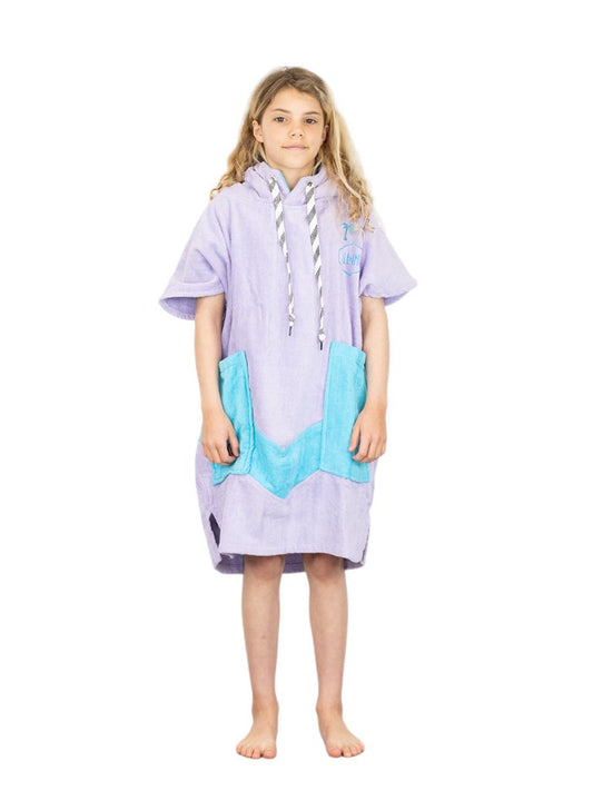 Poncho infantil - Viola 6-9 años