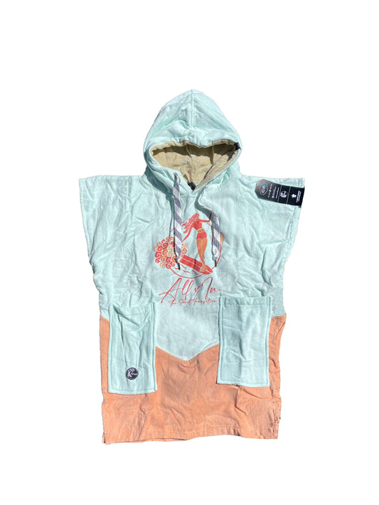 Poncho voor kinderen - Soul Surf 6-9 jaar