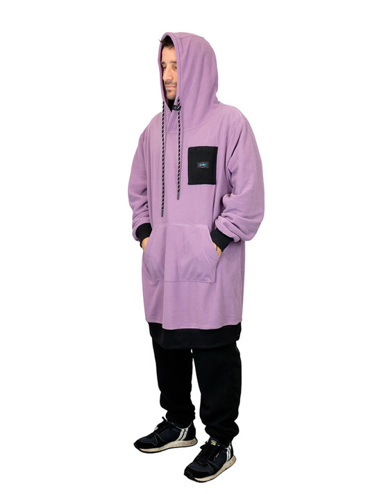 Poncho Polar - Morado L/XL