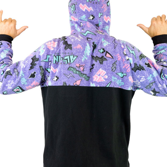 Polar Hoodie - Pop 80s Violet L