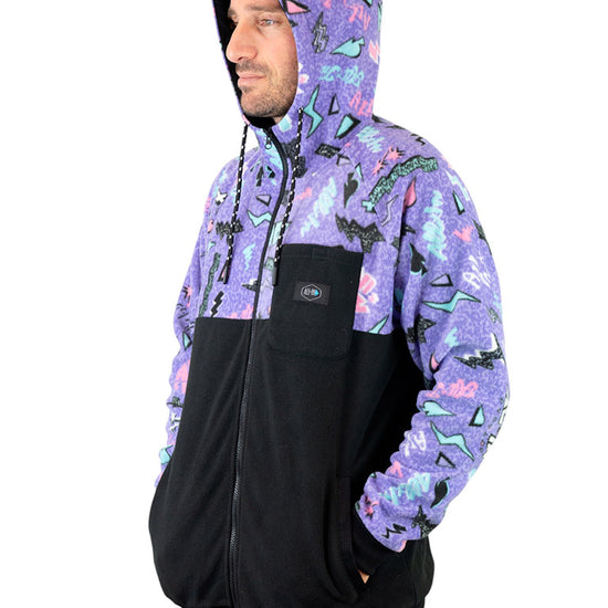 Polar Hoodie - Pop 80s Violet L