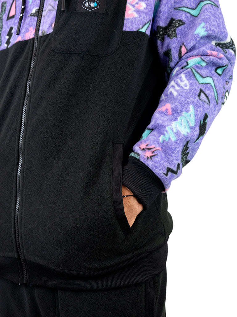 Polar Hoodie - Pop 80s Violet L