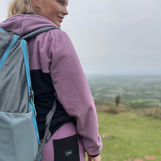 Polar Hoodie - Purple L