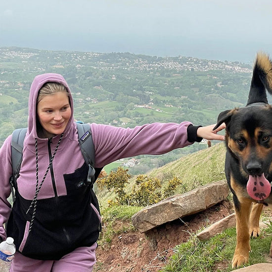 Polar Hoodie - Purple L