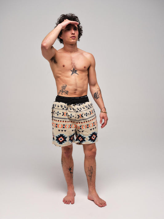 Pantalones cortos de vellón - Indio