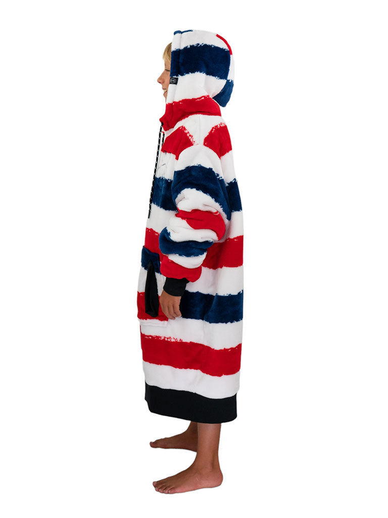 Plaid Poncho Junior - Hawaii 6-14 years