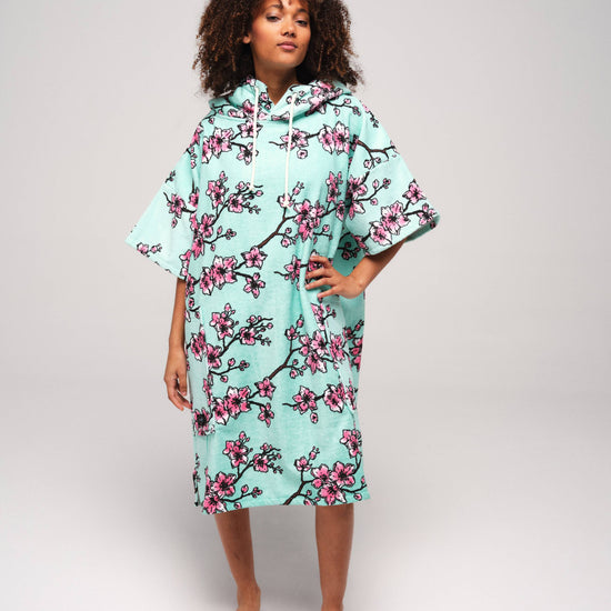 T Poncho - Cherry Tree One Size