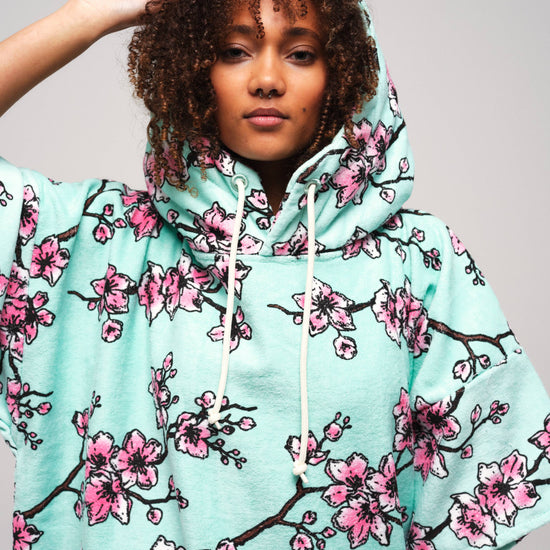 T Poncho - Cherry Tree One Size