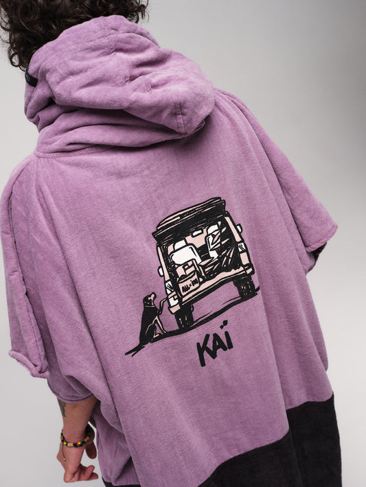 Poncho adulte coupe V - Kai Van
