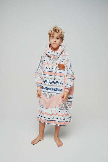 Junior poncho met lange mouwen - Maya