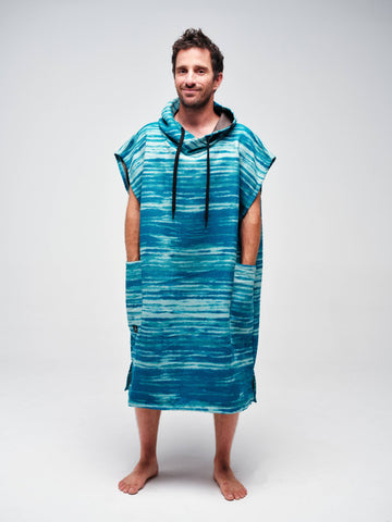 Lichtgewicht poncho - Zebrou Sky