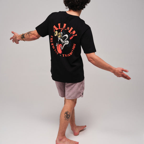 Camiseta - Bad Cat - Negro L