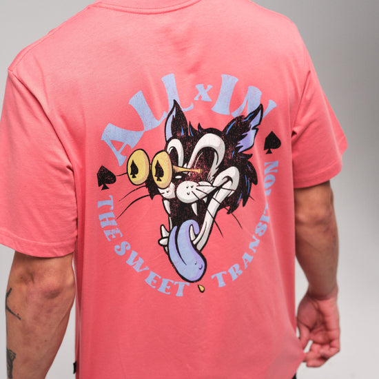 Camiseta - Bad Cat - Tea Rose L