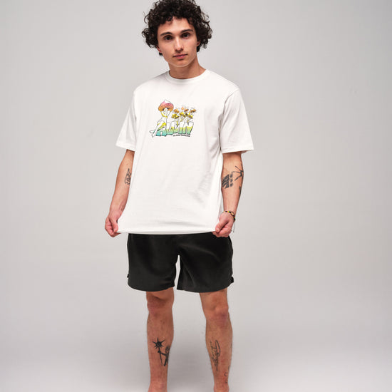 Camiseta - Champiñón - Blanca L