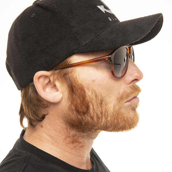 Organic Terry Velours (Flexfit) - Black Anchor One Size