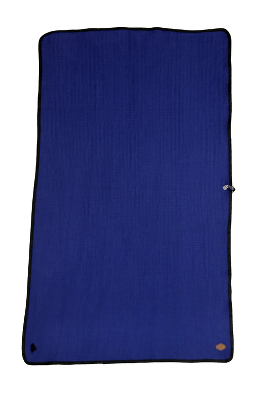 Light beach towel - Grey Blue