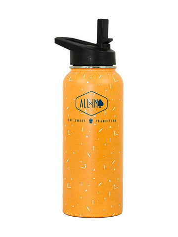 Botella isotérmica de acero inoxidable de 950 ml - Naranja
