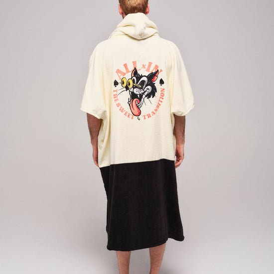 Big Foot Poncho - Stoute kat XXL