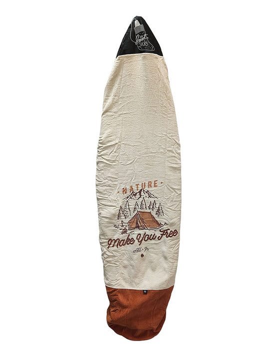 Chaussette de surf 6’0 à 9'0 - NATURE BEIGE