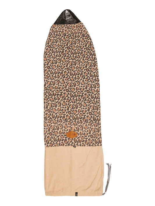 Chaussette de surf 6’0 à 9'0 - Leopard Beige