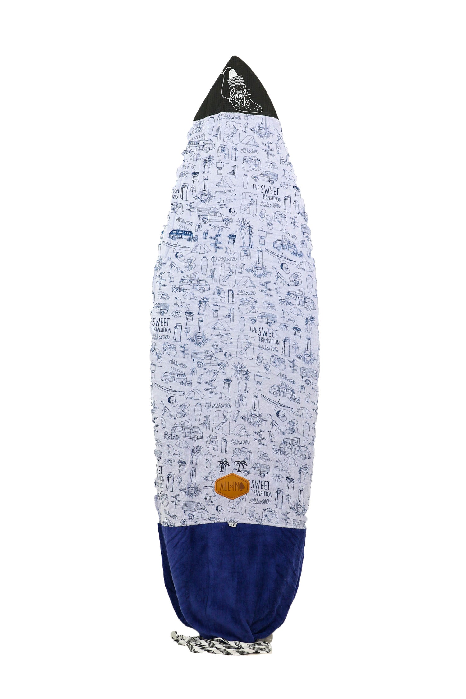 Chaussettes et housses pour planche de surf