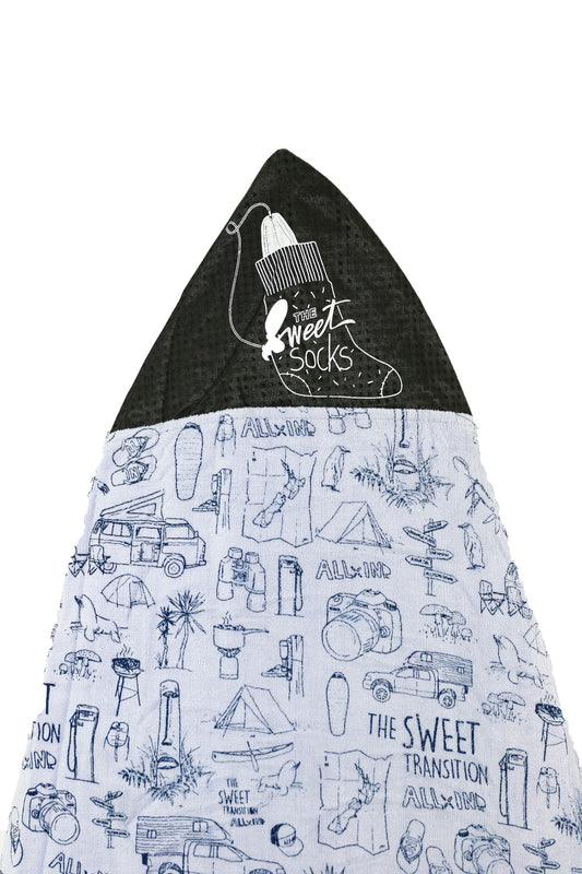 Chaussette de surf 6’0 à 9'0 -CAMPING