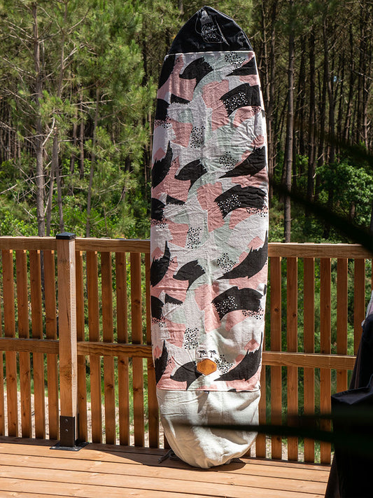 Calcetín de surf de 6'0 a 9'2 - Camo Smoke Waffle