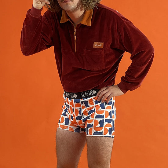 Boxer - Geografisch Retro L