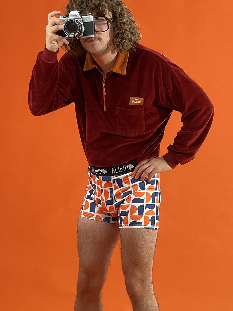 Boxer - Geografisch Retro L