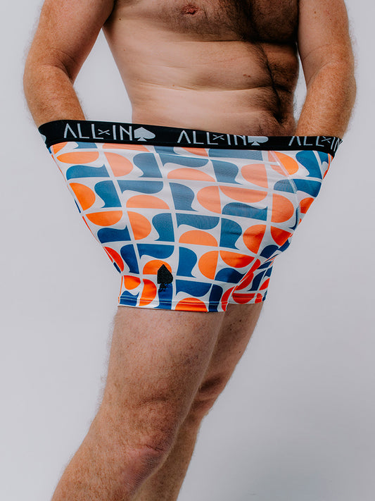 Boxer - Geografisch Retro L