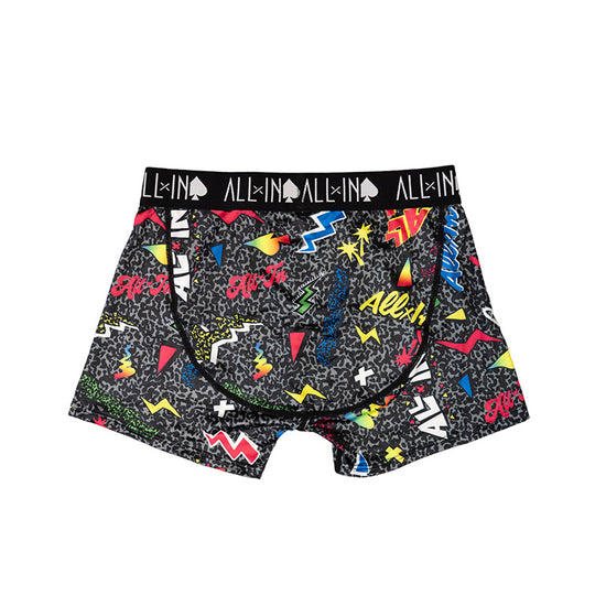 Boxer - Pop 80s Zwart L