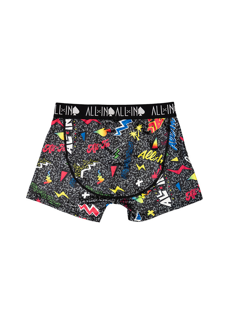 Boxer - Pop 80s Zwart L