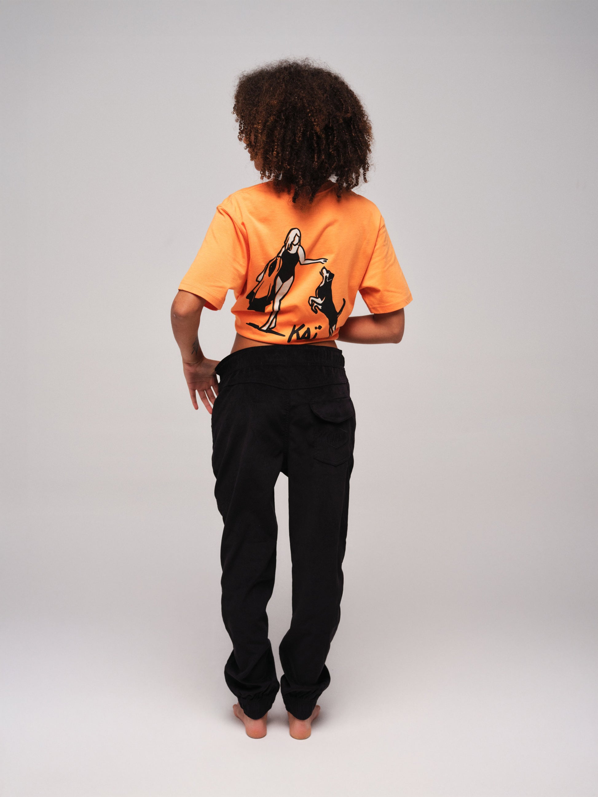 Pantalón Velours - Negro L