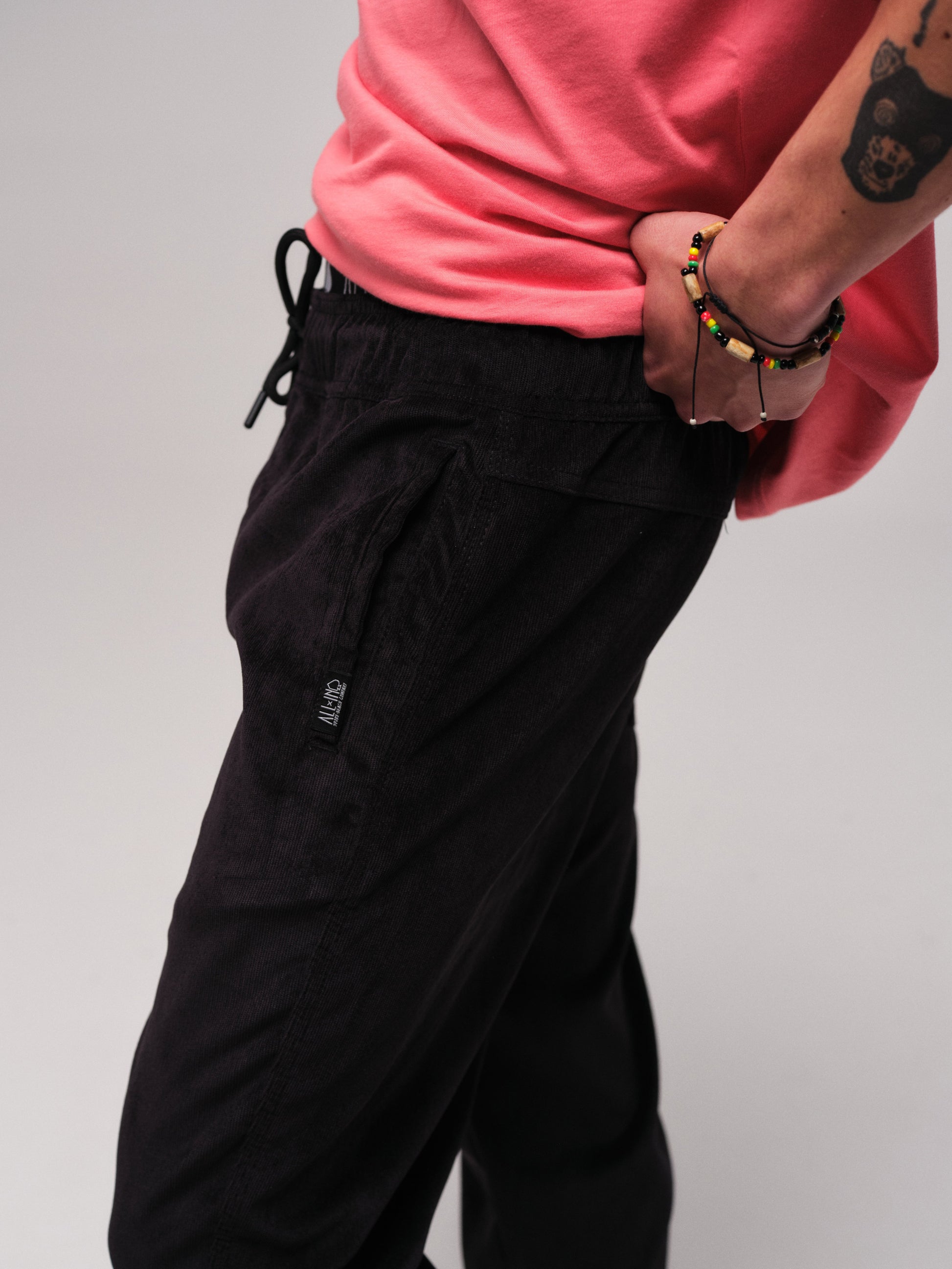 Pantalón Velours - Negro L