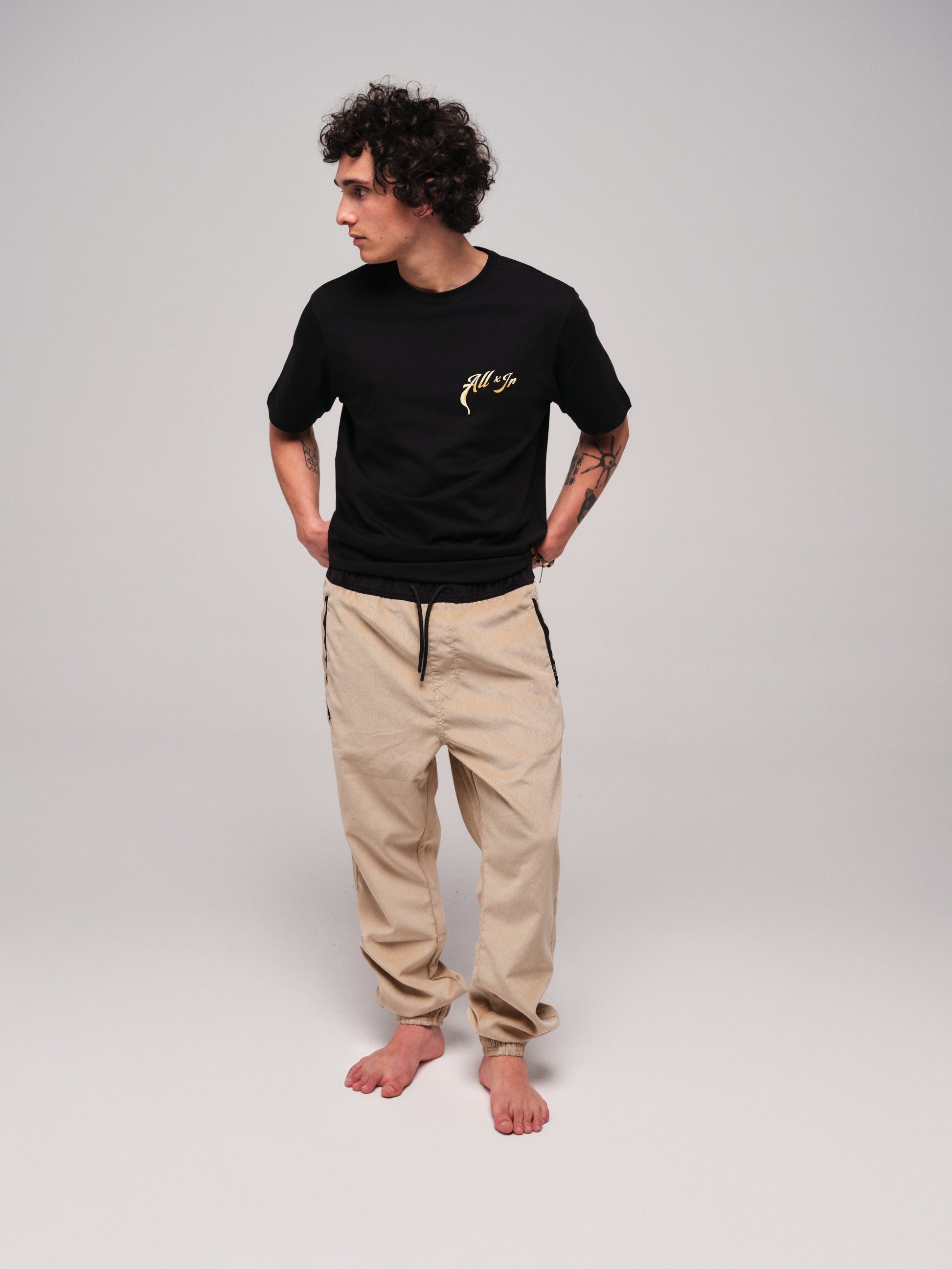Pantalón Velours - Rainy Day L