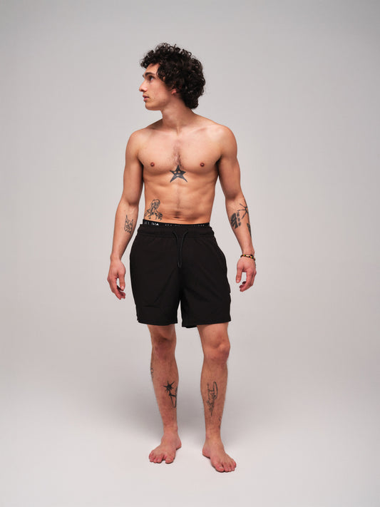 Volley Short - Negro L