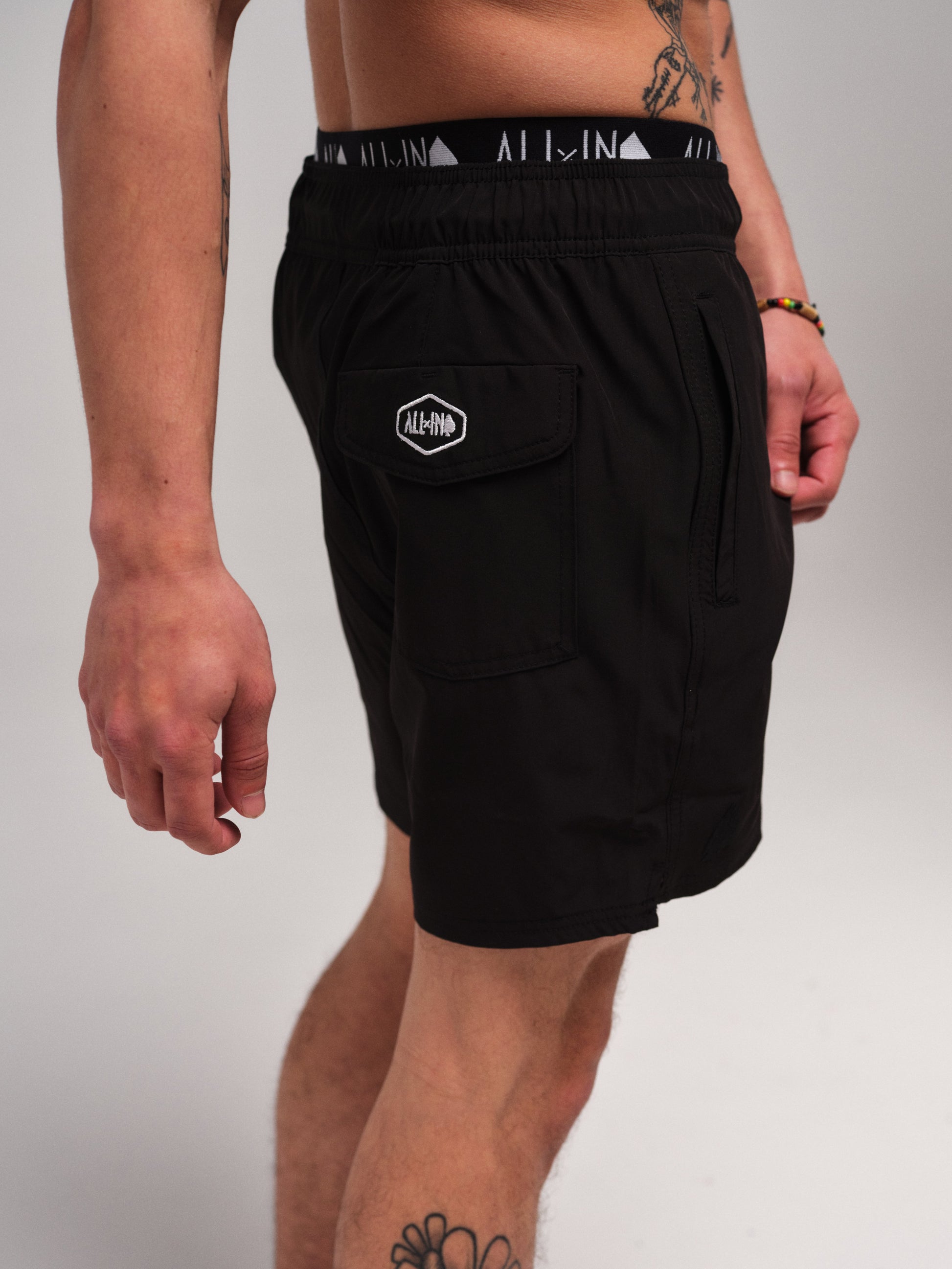 Volley Short - Zwart L