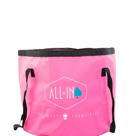Kit de limpieza : Cubo + Cepillo Arena - Rosa 50L