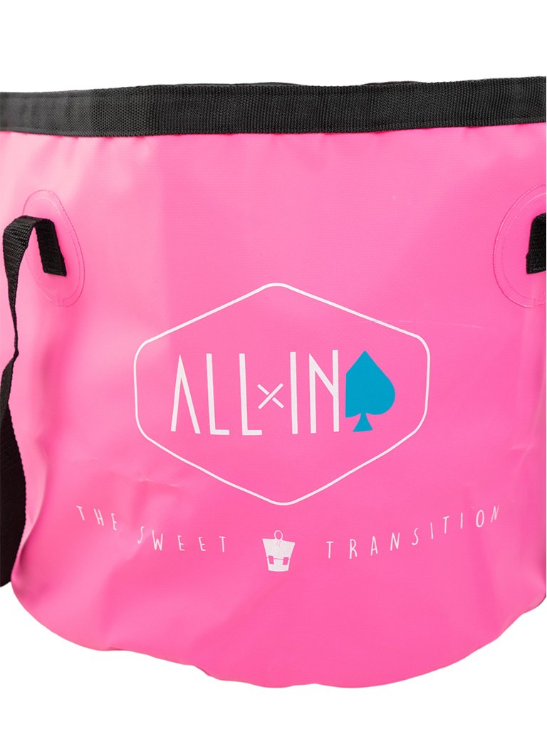Kit de limpieza : Cubo + Cepillo Arena - Rosa 50L