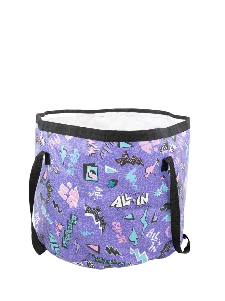 Schoonmaakset : Emmer + Zandborstel - Pop 80s Violet 50L