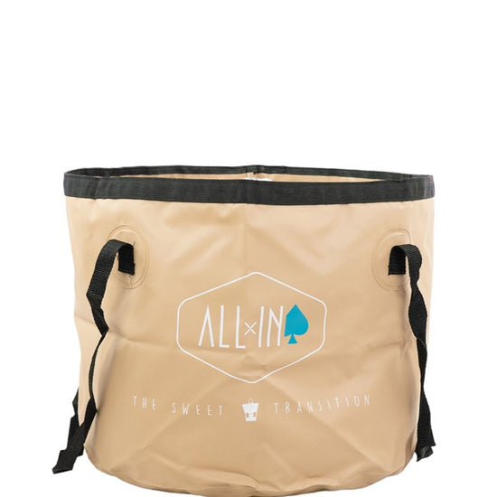 Schoonmaakset : Emmer + Zandborstel - Beige 50L