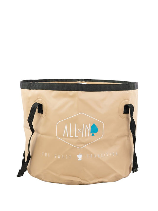 Kit de limpieza : Cubo + Cepillo Arena - Beige 50L