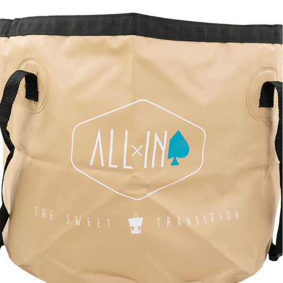 Schoonmaakset : Emmer + Zandborstel - Beige 50L