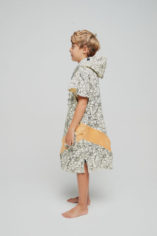 Poncho à colorier- Enfants - Shell