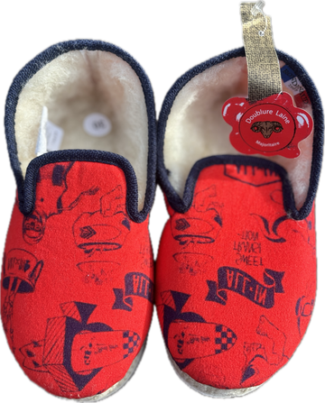 Pantoufles Charentaises enfant, Pirate